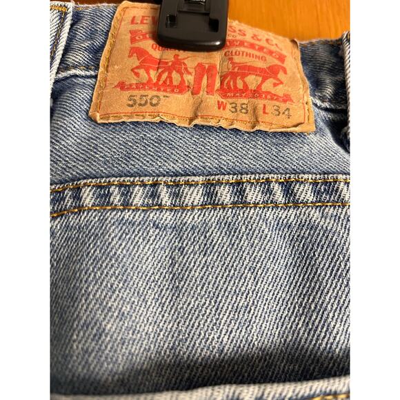 Levi’s Men’s 550 Jeans 38 x 33 Cotton Red Tag Work Outdoors Ranch Western - Picture 5 of 7